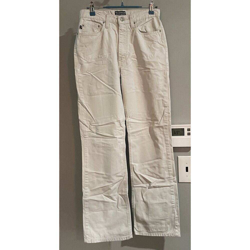 Polo Jeans Ralph Lauren Pants Vintage Y2K Slim Flare Leg Trouser Size 6